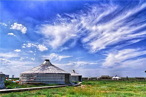 鄂尔多斯大草原