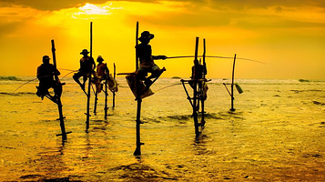 科格勒高跷渔民