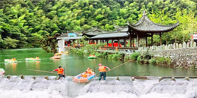 黄山枧潭生态漂流