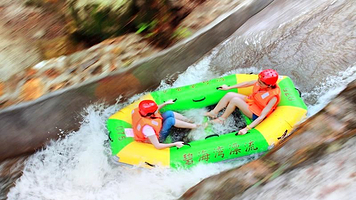 碧海湾山海峡漂流
