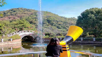 金丝峡风景区高空揽胜
