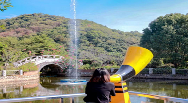 金丝峡风景区高空揽胜