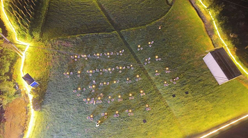 天空画卷烟花营地