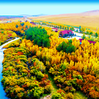 黑山头列夫湿地庄园景区