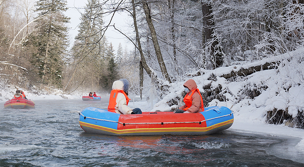 长白山白溪漂流