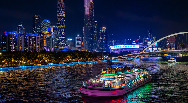 珠江夜游大沙头码头