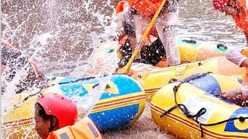 兰州河口漂流淋浴室