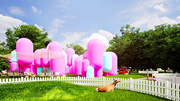 膨胀王国主题乐园