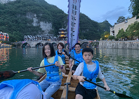 镇远古城非遗龙舟竞渡