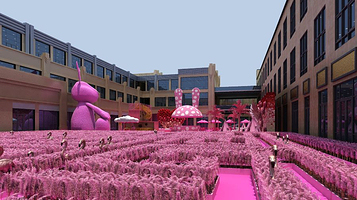 粉红世界艺术乐园