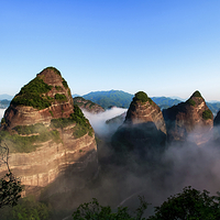 桂林丹霞八角寨景区