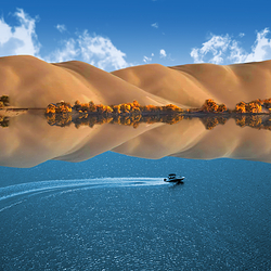 塔塔秘境-罗布湖风景游览区