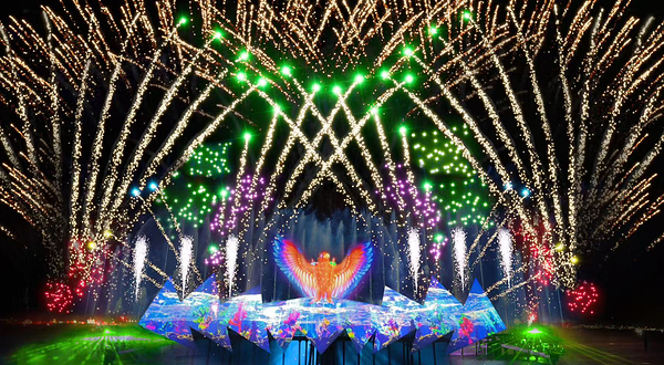 时光之翼烟花交响曲