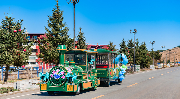 阿尔山森林小火车