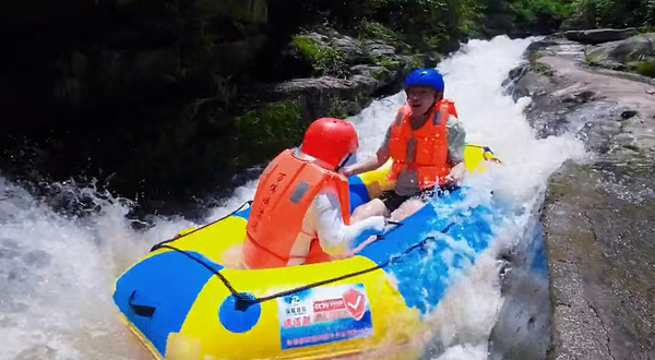 万佛峡漂流