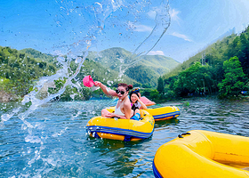 广州从化冰河漂流