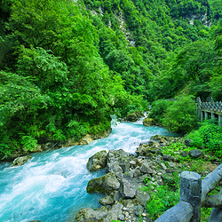 二郎山喇叭河风景区