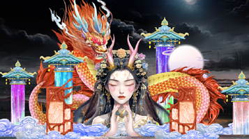 古龙耀今彩灯游园会