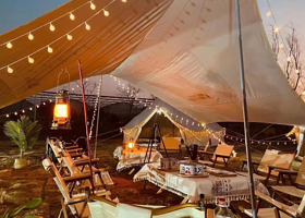 云端城市生态露营地