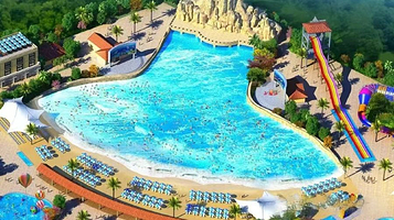 广西贵港燃情湾水上世界