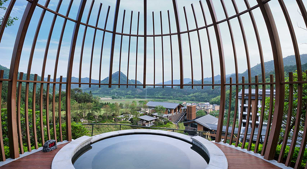 清远温德姆度假酒店温泉区