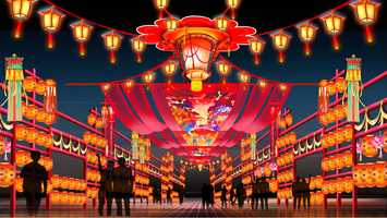 沈阳苏家屯新春灯会