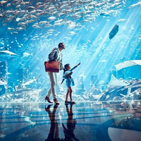 迪拜失落的空间水族馆