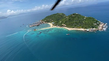 分界洲岛直升机基地