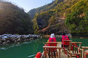 仙门奇峡竹筏漂流