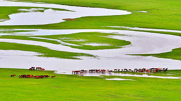 莫尔格勒河景区莫尔根观景平台