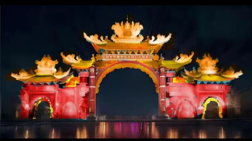 长春世界雕塑园冰雪幻彩嘻都汇