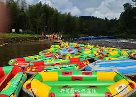 井冈山蜀水河漂流