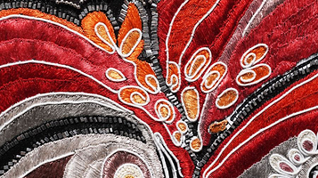 崔瀚宇《黔游织梦.侗锦归山》个展：从油画到刺绣