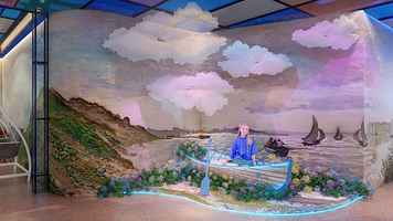 Claude Monet Art Lighting Experience Vietnam