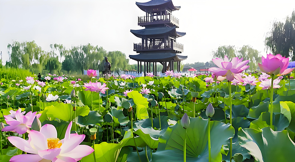 荷花大观园