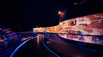 焕真平遥数字艺术光影秀