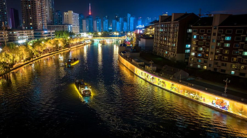 《夜画琅琊》行进式游船演艺