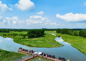 七星湿地公园游船