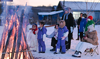 长白山山野间露营地
