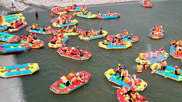 尧山激情峡谷漂流