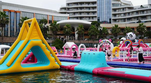 千岛湖中心湖区明豪水上乐园