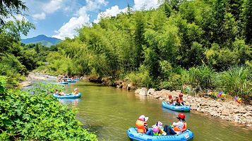 鸬鸟仙佰坑梨花漂流