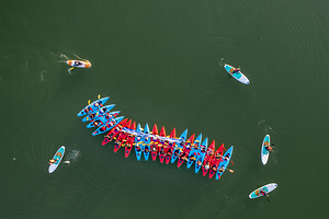 两寺渡公园银河桨板营地