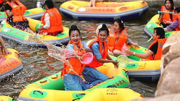 车神架蓟州大峡谷漂流