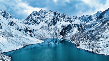 祁连山冰沟河景区