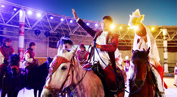 【新疆新源】哈萨克第一村《那拉提之夜》演出