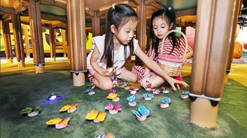 The Big Things Playground 大自然为主题的室内儿童游乐场