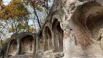 栖霞山名胜风景区-千佛崖石窟