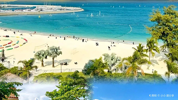 桔钓沙玻璃海滩