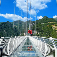 巴山大峡谷-云顶飞渡玻璃桥